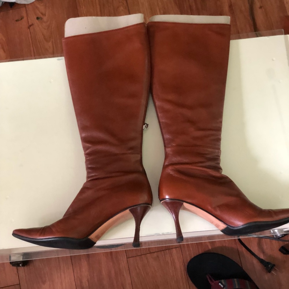 Vintage Gucci leather boots